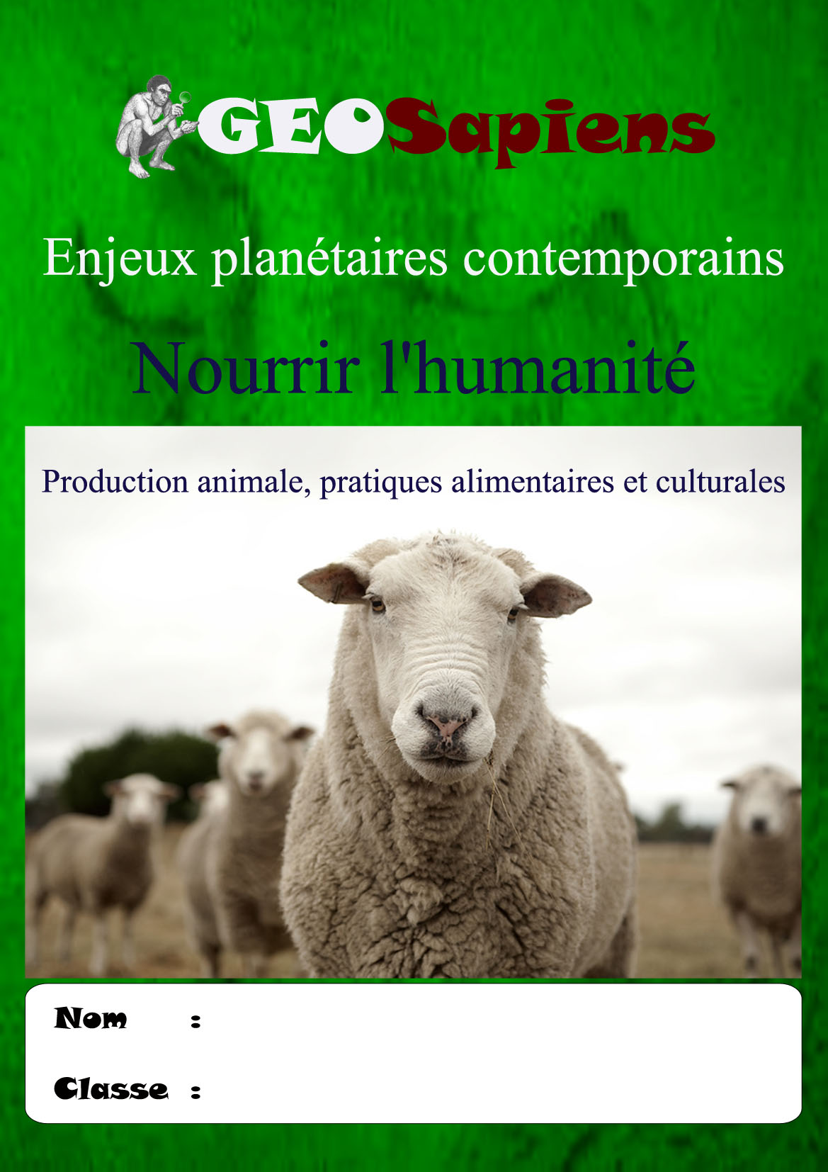 couverture livret nourrir l'humanite elevage